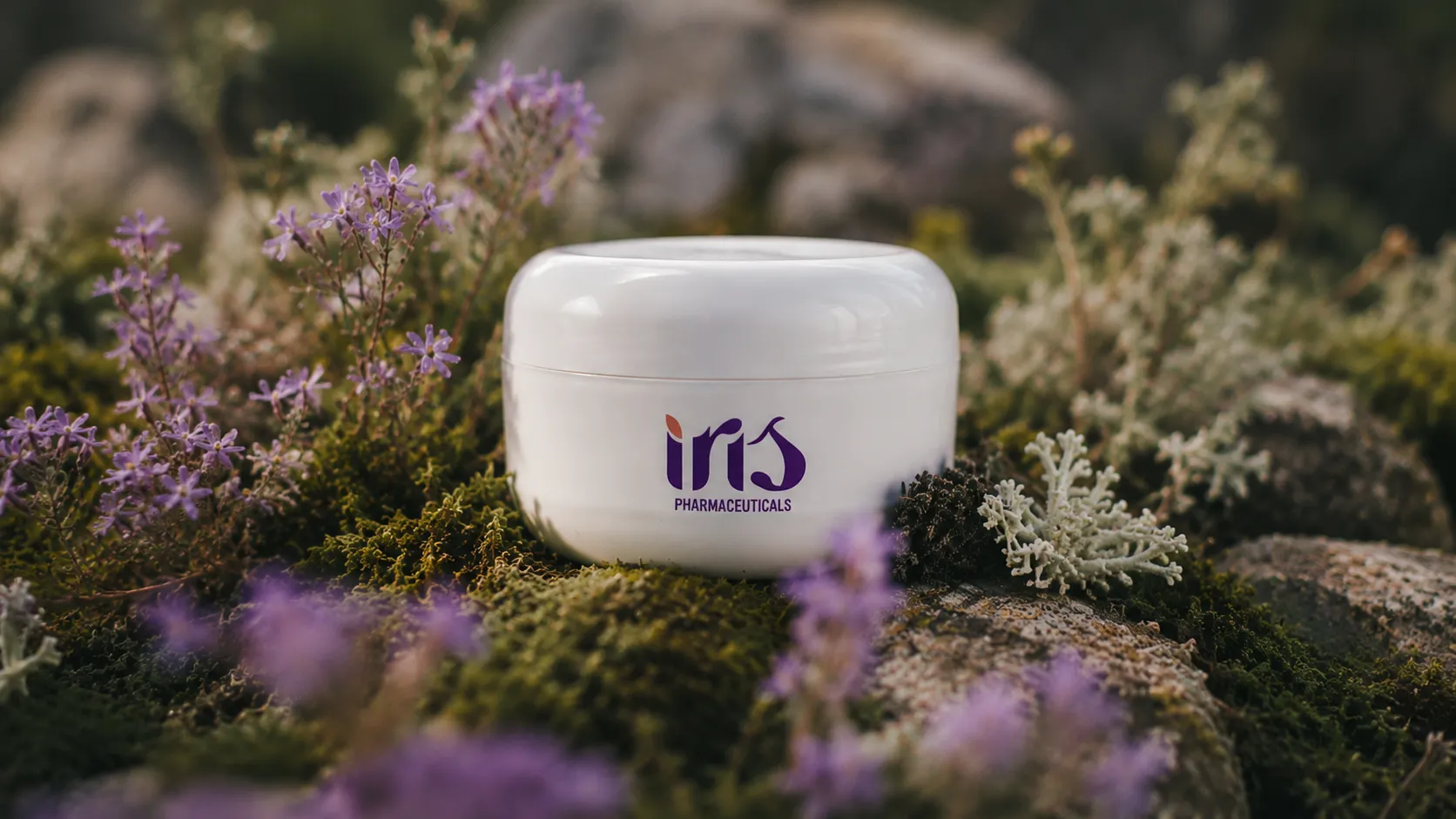 Iris Cosmetics skincare newsletter background